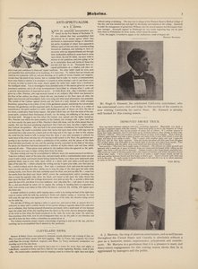 Anti-Spiritualism, F. D. Hewes, Hugh G. Emmett, A. J. Martyne by American School